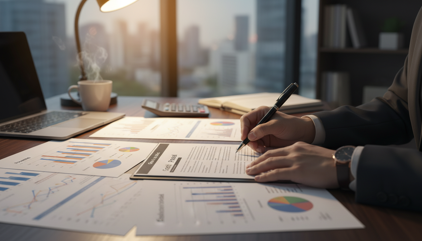 Grant writing and proposal development process