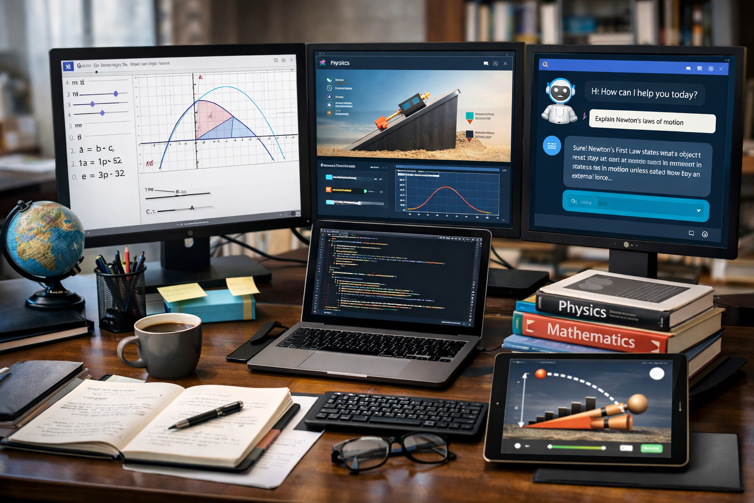 Technology + Human Intelligence — IGB Geniuses online tutoring