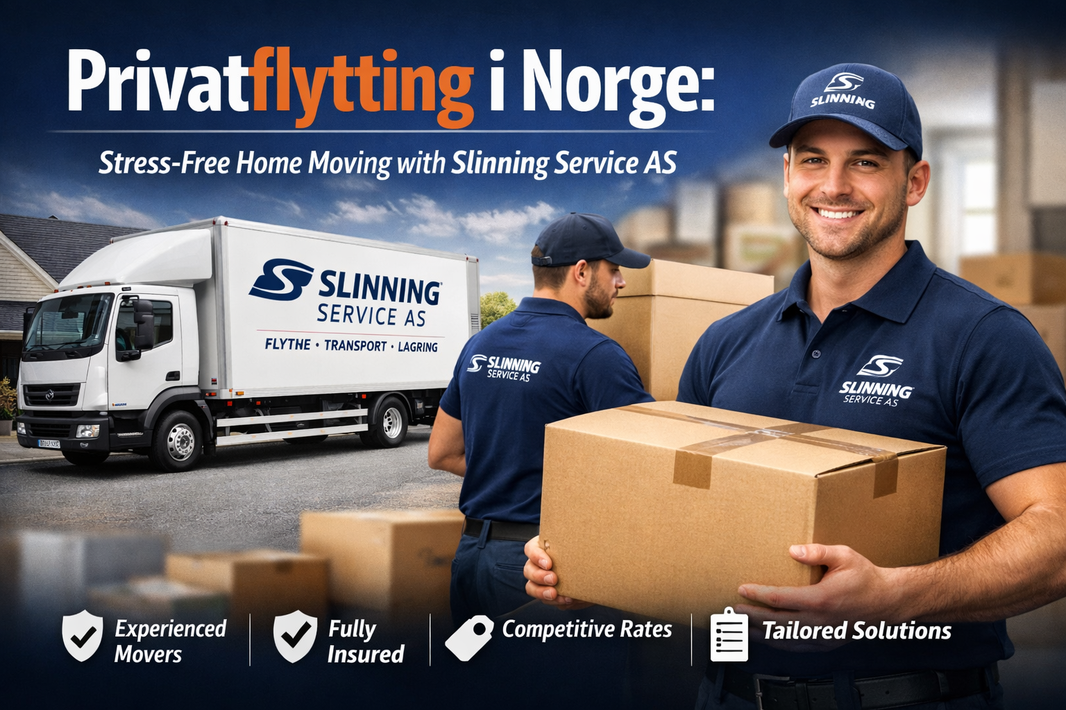 Privatflytting i Norge: Stressfri Hjemmeflytting med Slinning Service AS