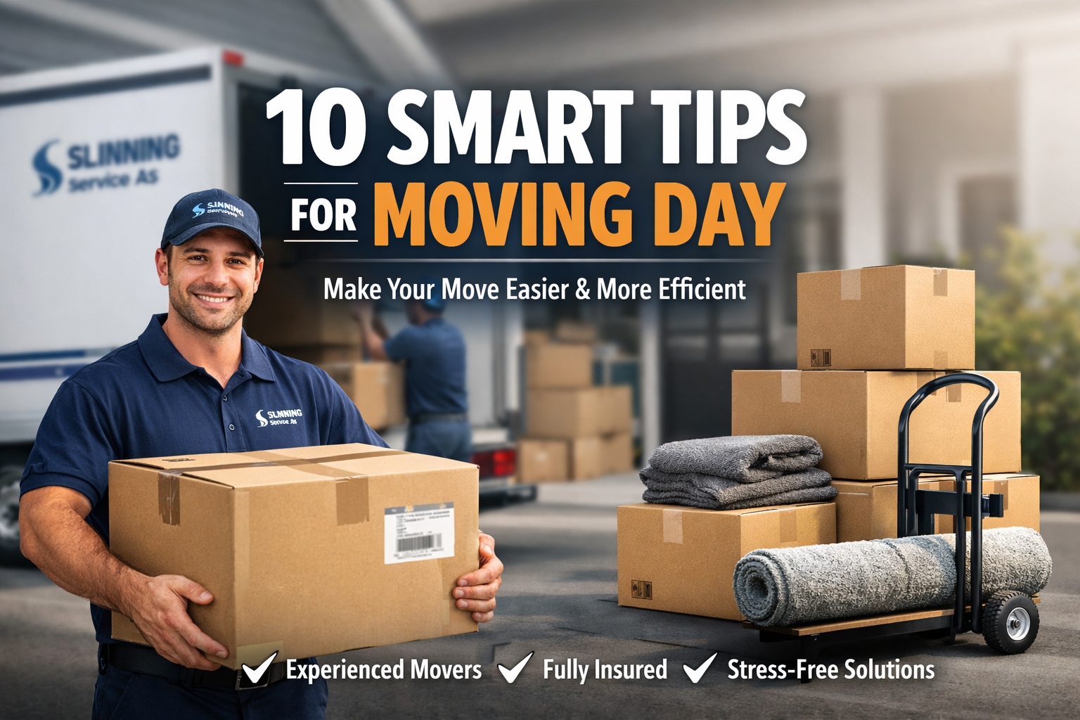 10 Smarte Tips for Flyttedagen: Gjør Flytteprosessen Enklere og Mer Effektiv