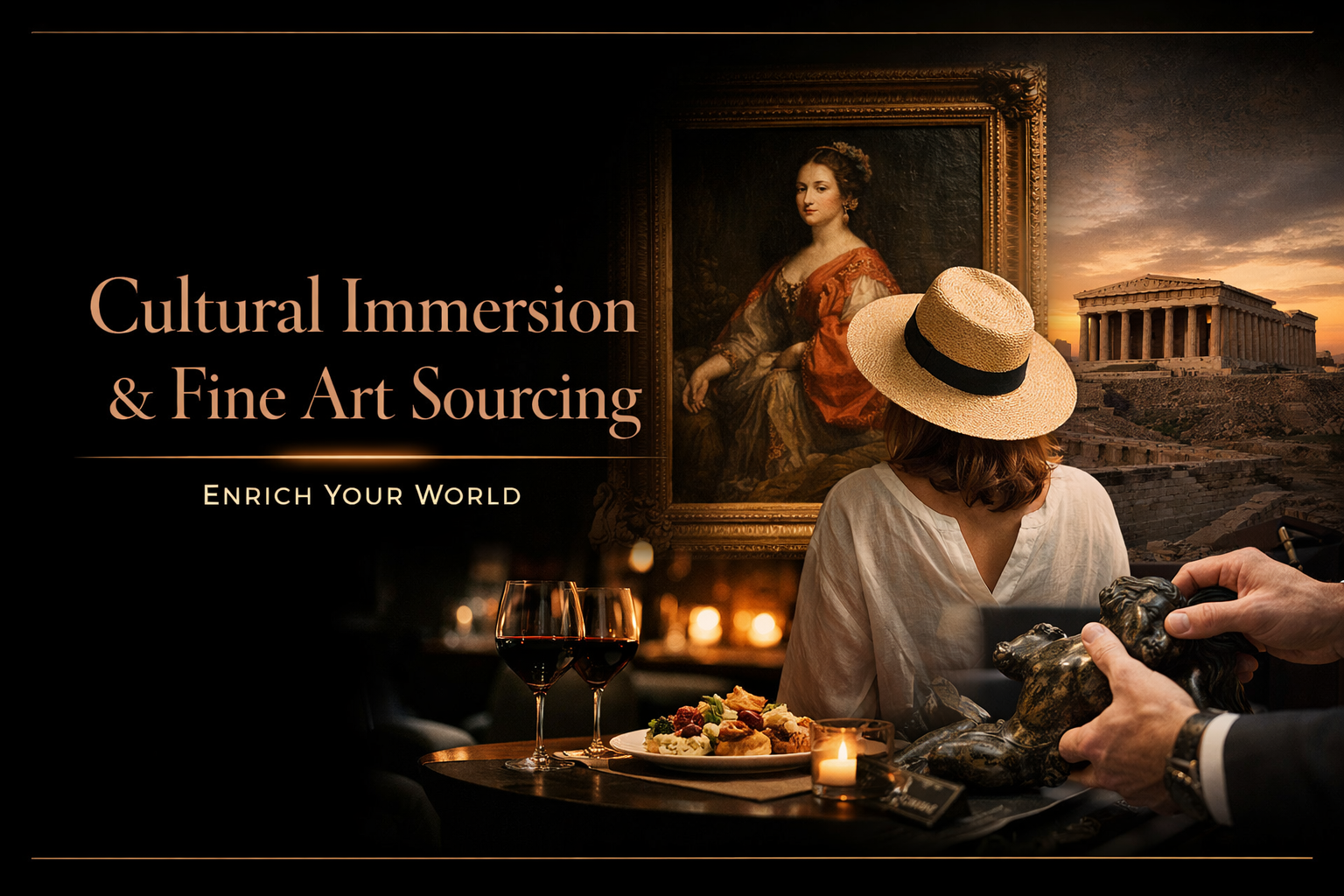 Cultural Immersion & Fine Art Sourcing: Enrich Your World