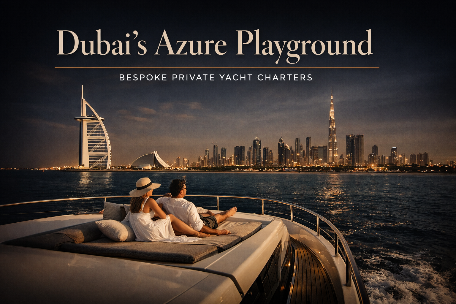 Dubai's Azure Playground: Bespoke Private Yacht Charters