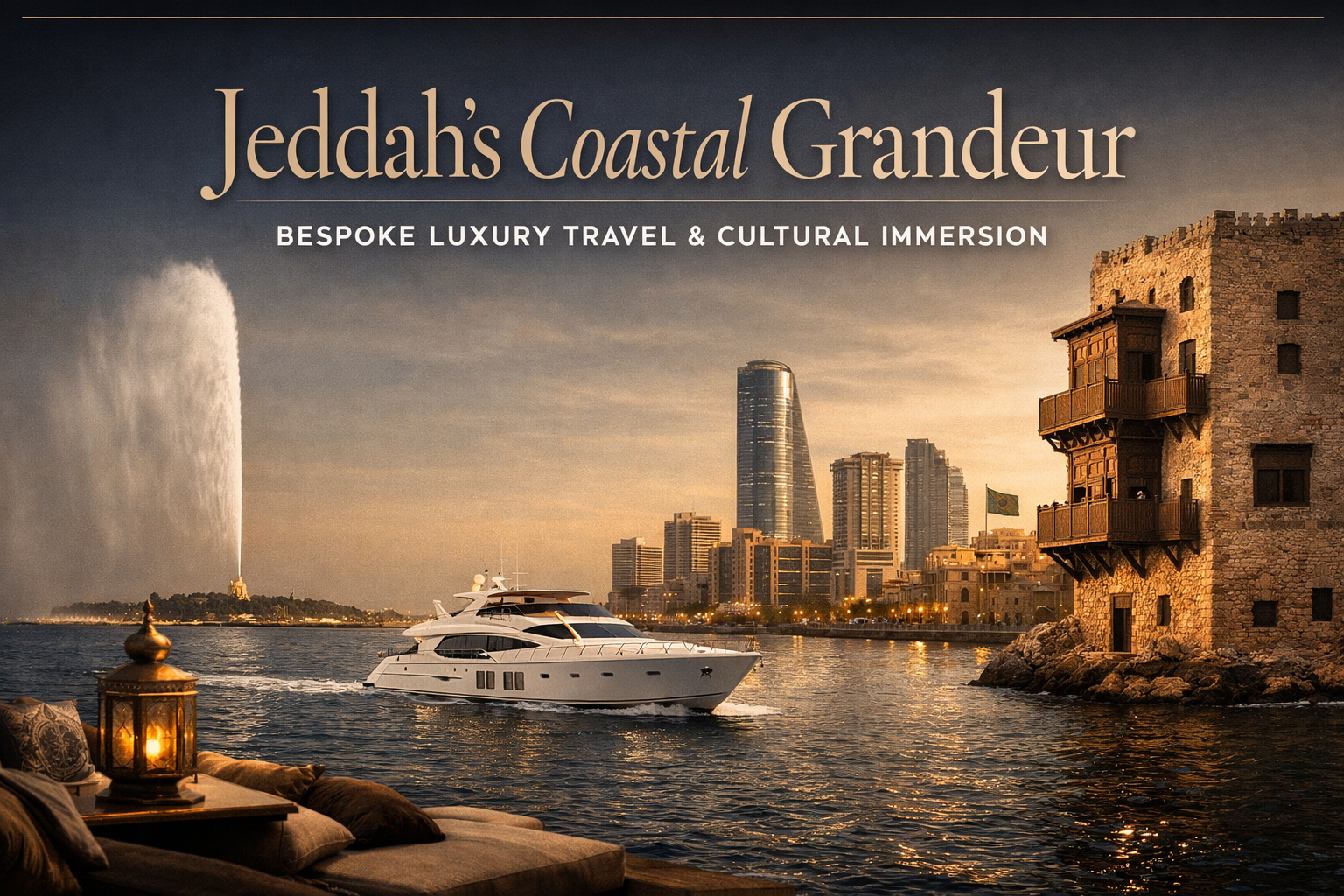 Jeddah's Coastal Grandeur: Bespoke Luxury Travel & Cultural Immersion
