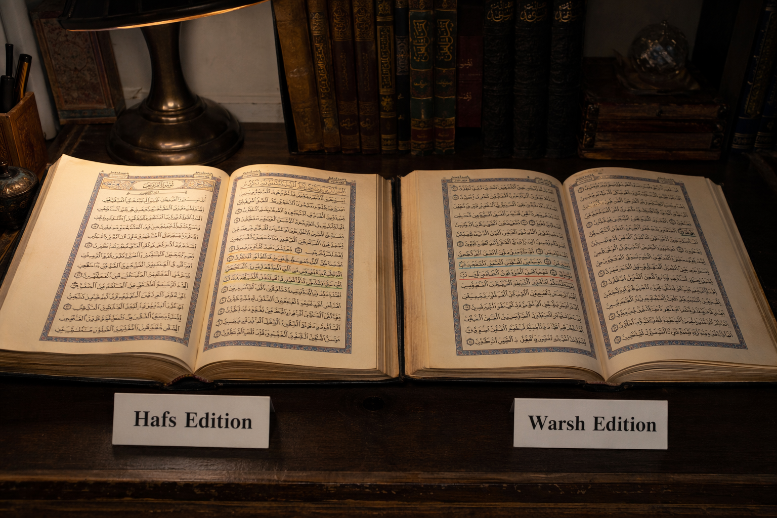 The 1924 Cairo edition — one reading chosen for the printing press