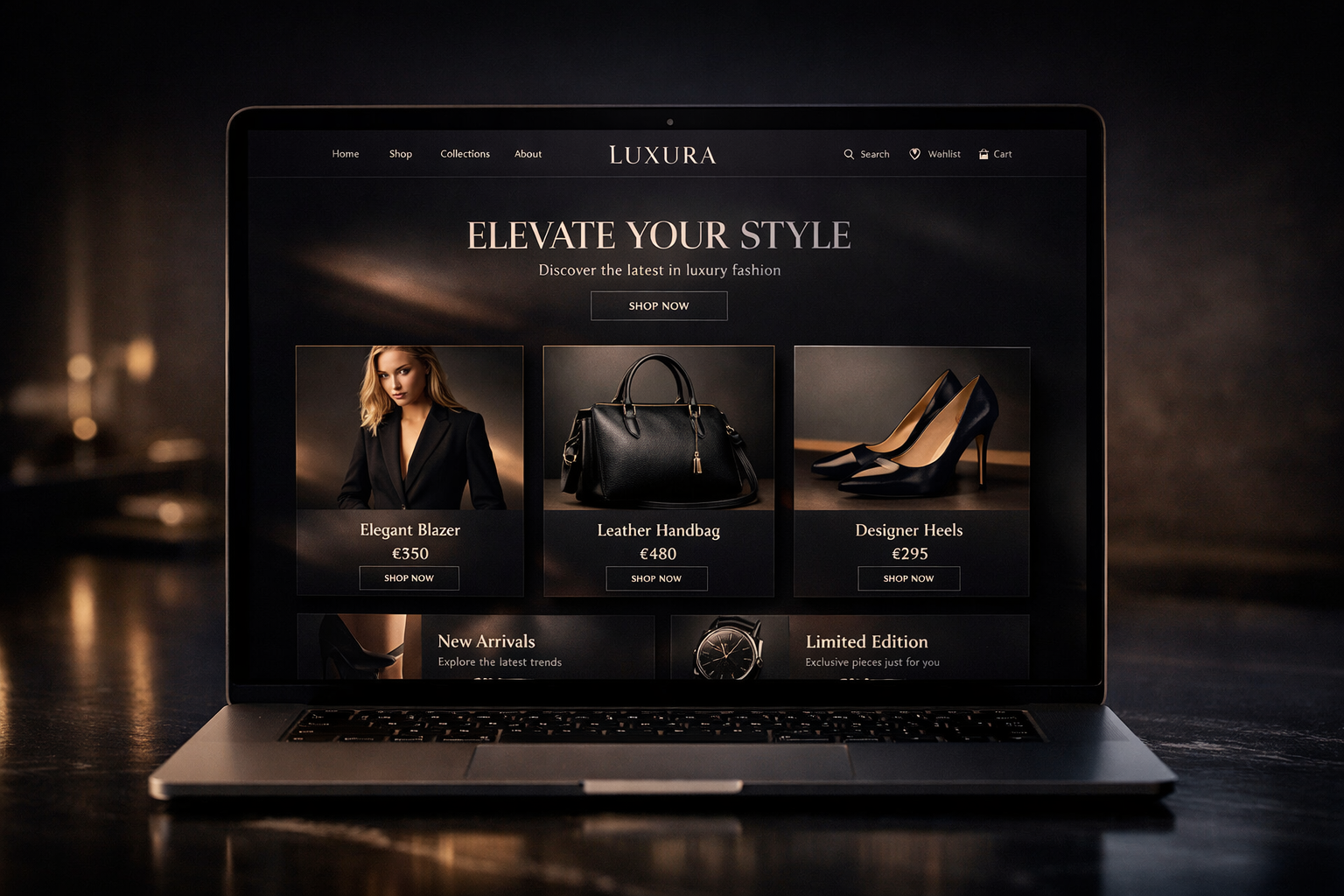Proyecto E-commerce Luxe Fashion