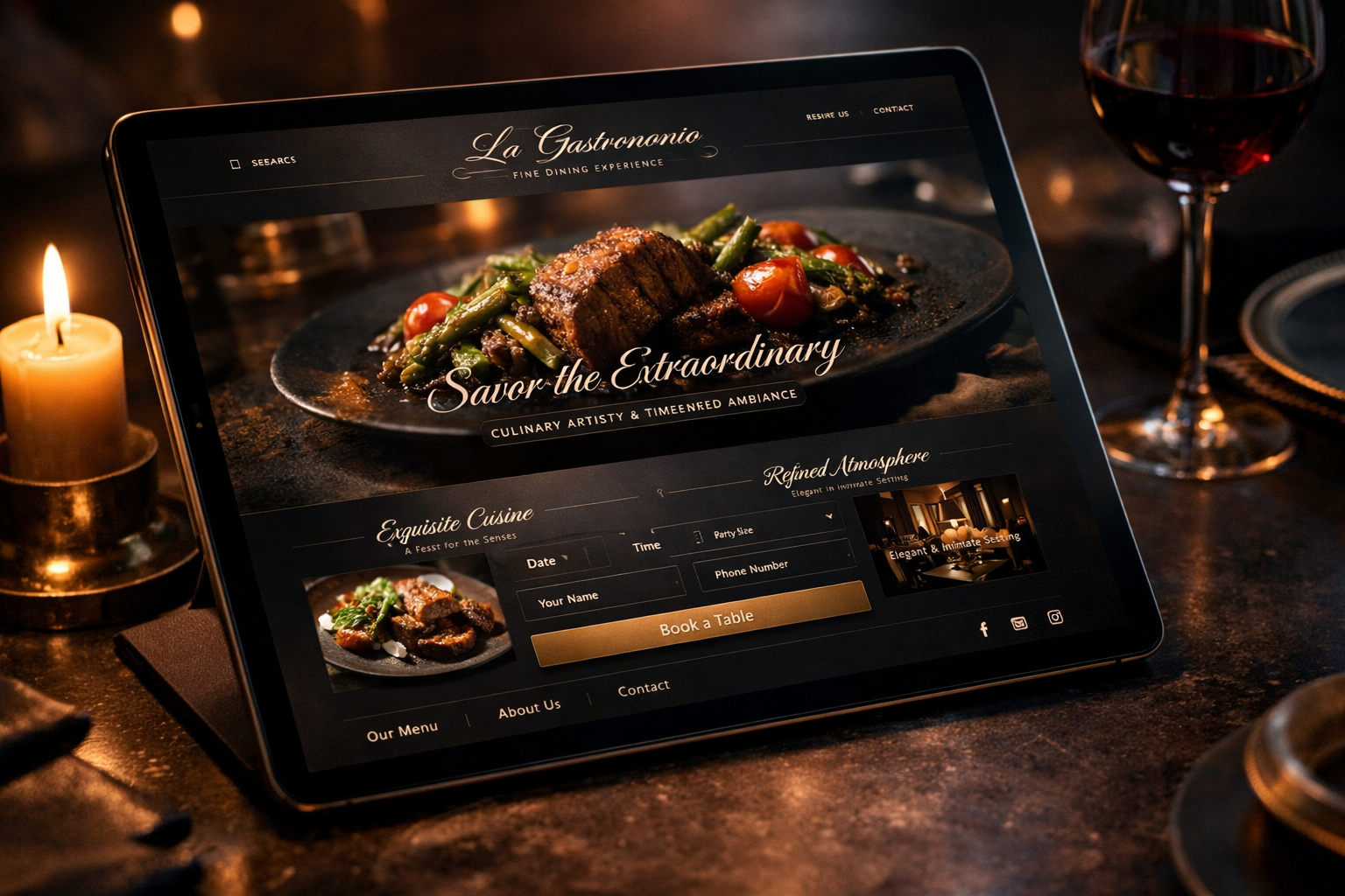 Proyecto Restaurante Gourmet