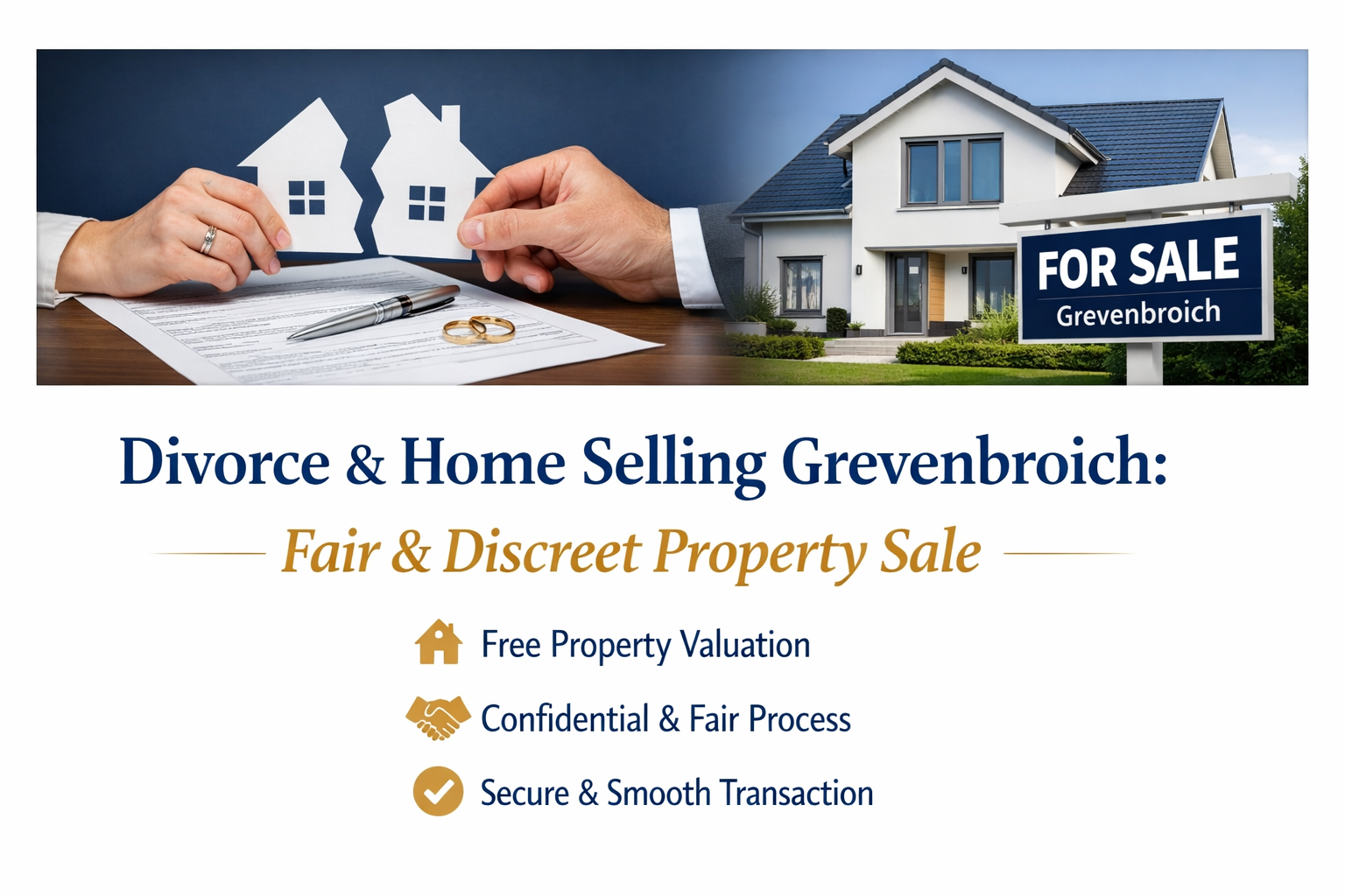 Scheidung & Hausverkauf Grevenbroich: Fairer und diskreter Verkauf
