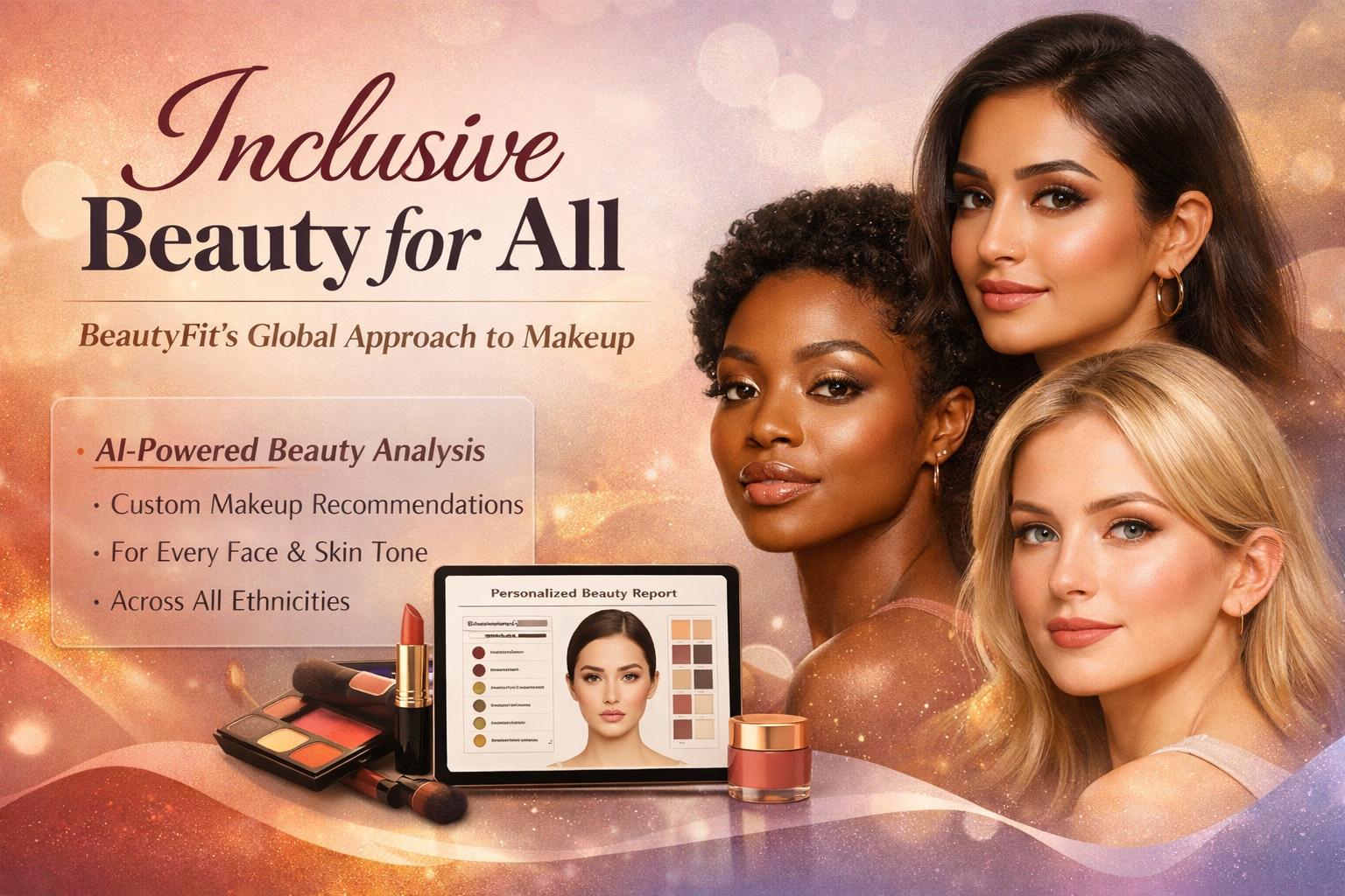 Inclusive Beauty for All: BeautyFit's Global Approach to Makeup