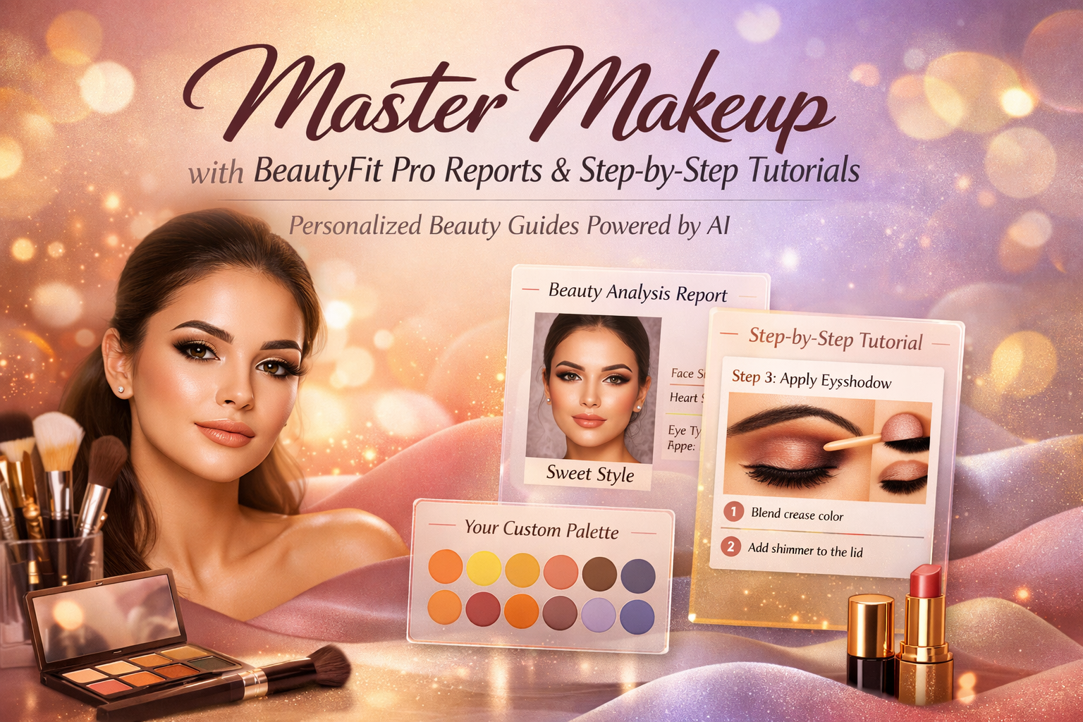 Master Makeup with BeautyFit Pro Reports & Step-by-Step Tutorials