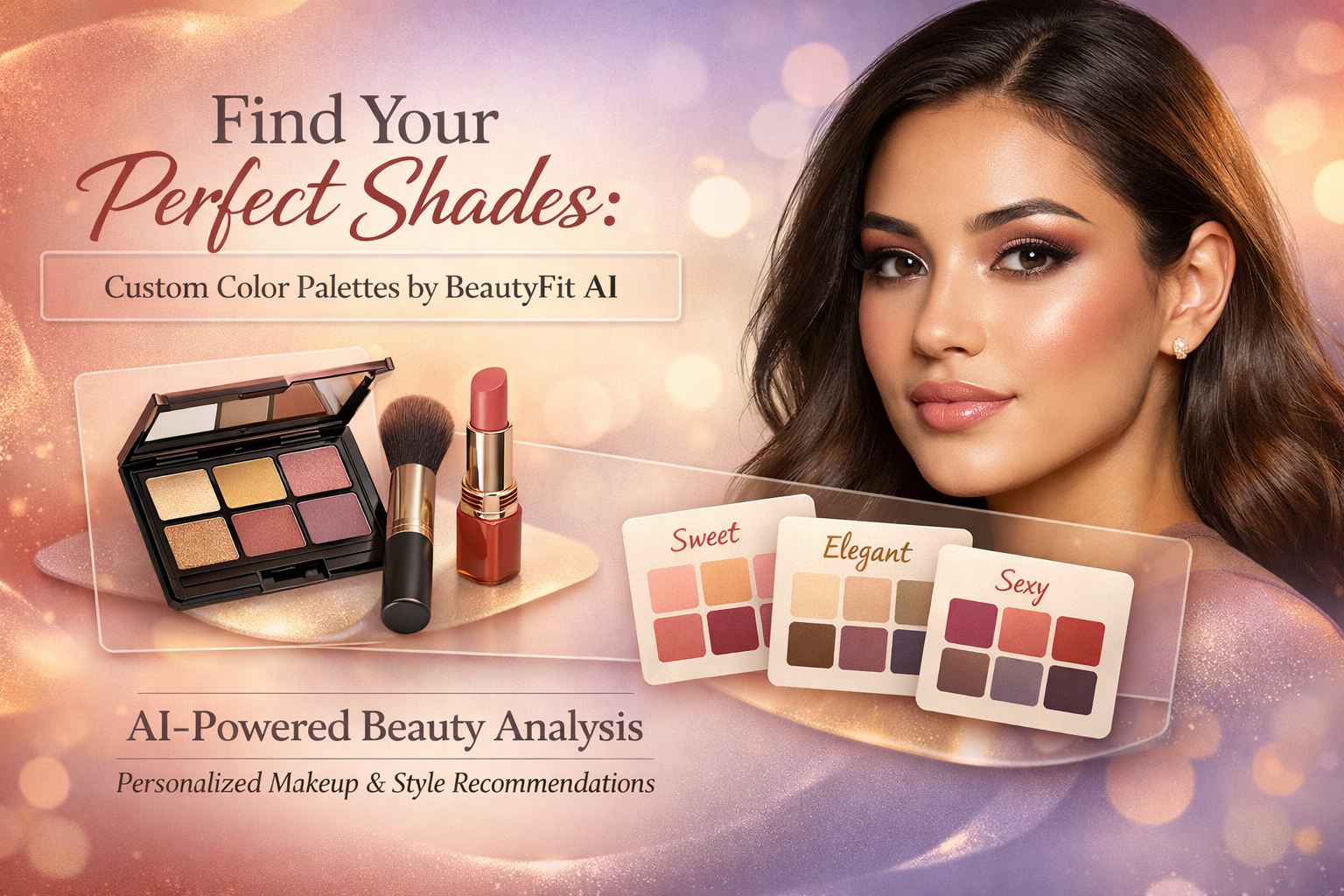 Find Your Perfect Shades: Custom Color Palettes by BeautyFit AI