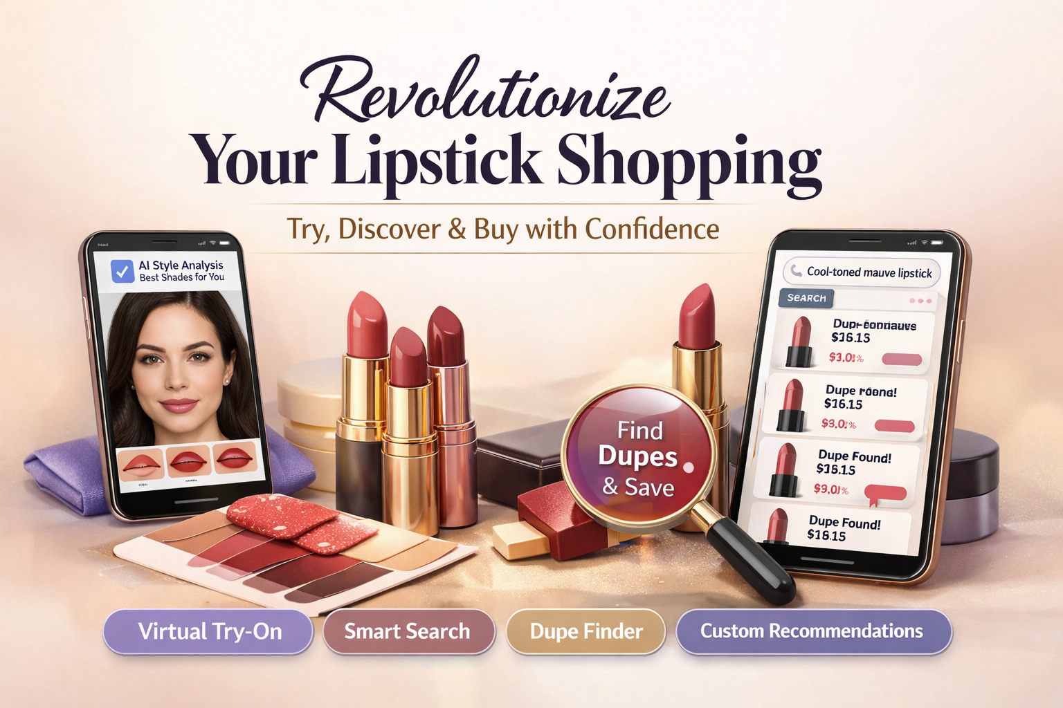 Revolutionize Your Lipstick Shopping: Try, Discover & Buy with Confidence