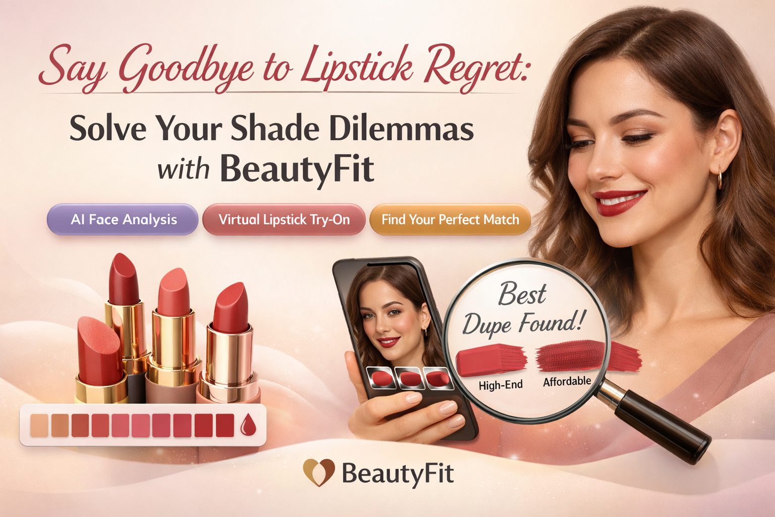 Say Goodbye to Lipstick Regret: Solve Your Shade Dilemmas with BeautyFit