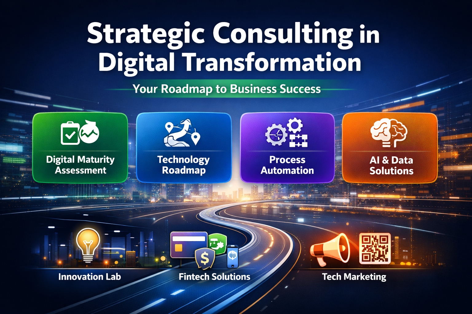 Consultoría Estratégica en Transformación Digital: Su Roadmap al Éxito Empresarial