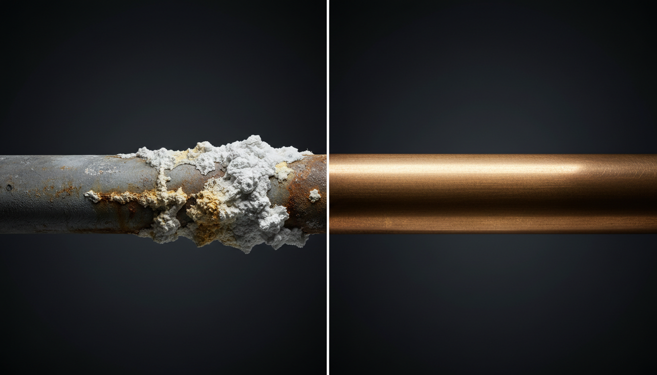 Waterleidingen voor en na