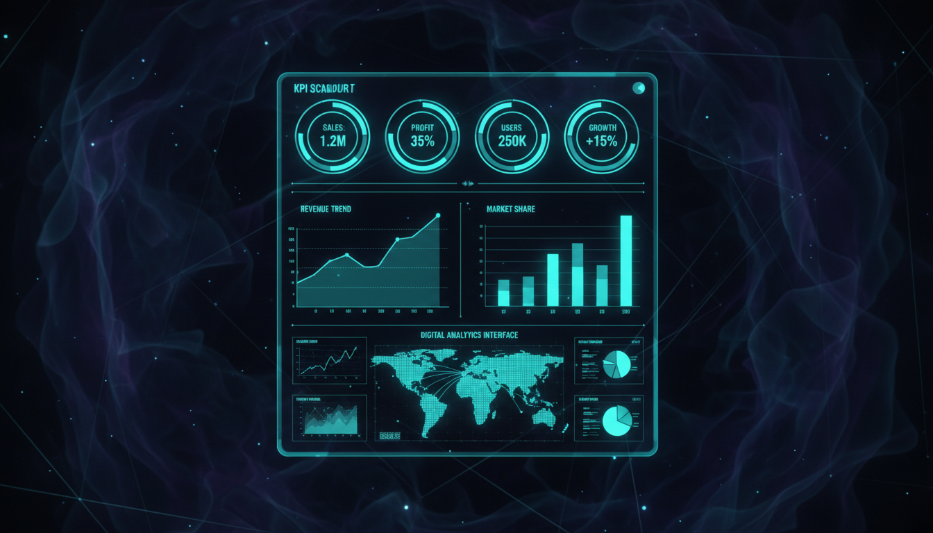 KPI Dashboard analytics