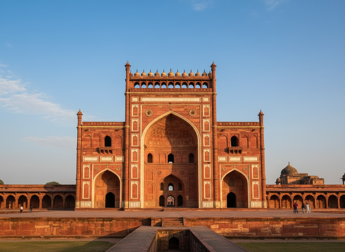 Fatehpur Sikri - Abandoned Mughal city near Agra