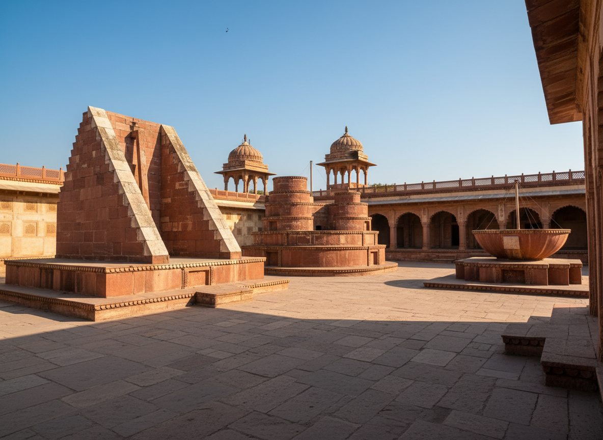 Jantar Mantar - Astronomical observatory in Jaipur