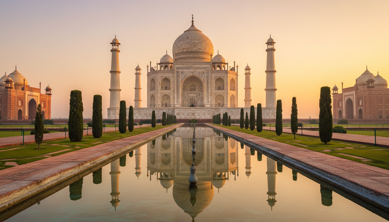 Taj Mahal named New Seven Wonders of the World in 2007