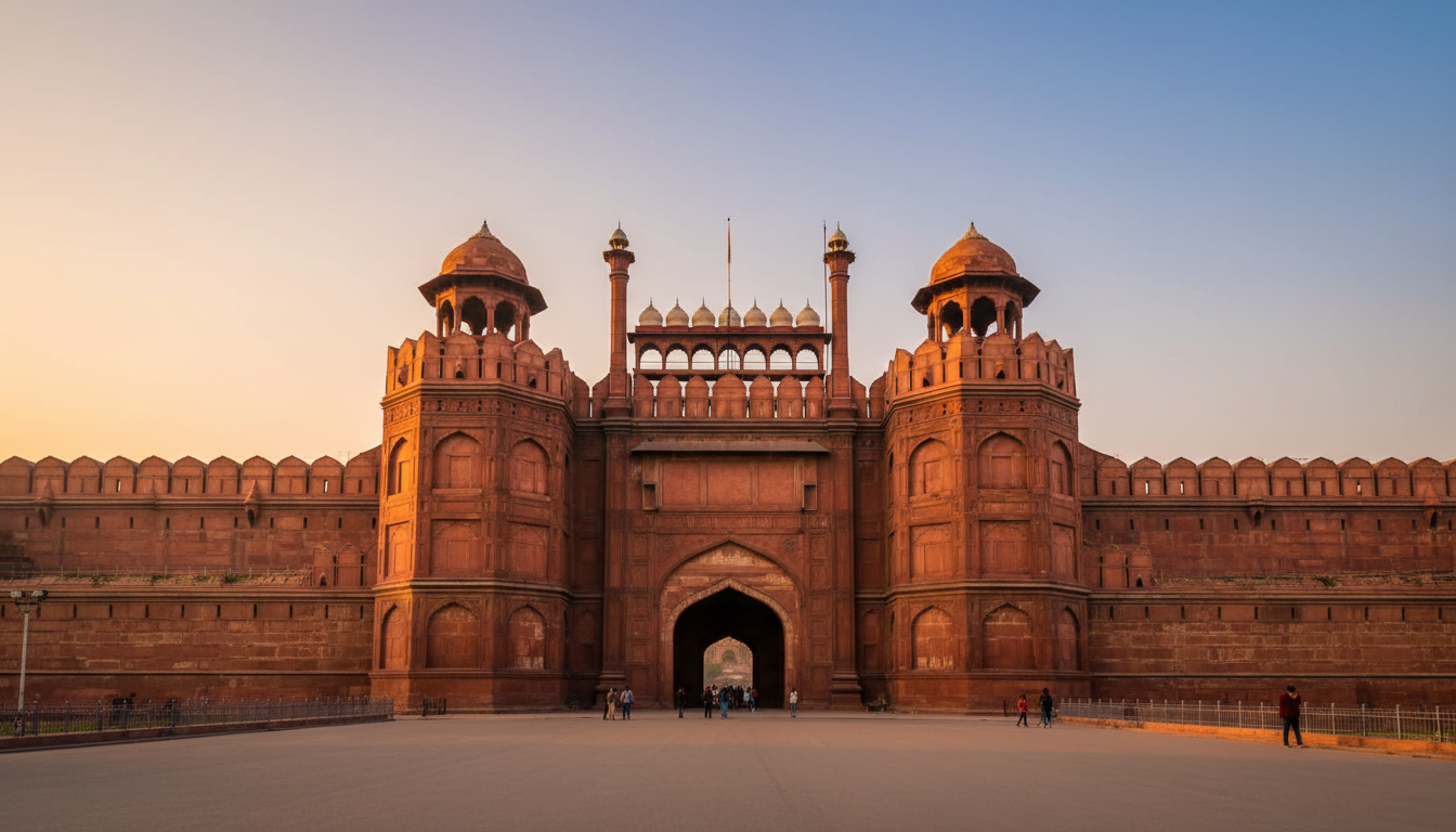 Red Fort designated UNESCO World Heritage Site in 2007