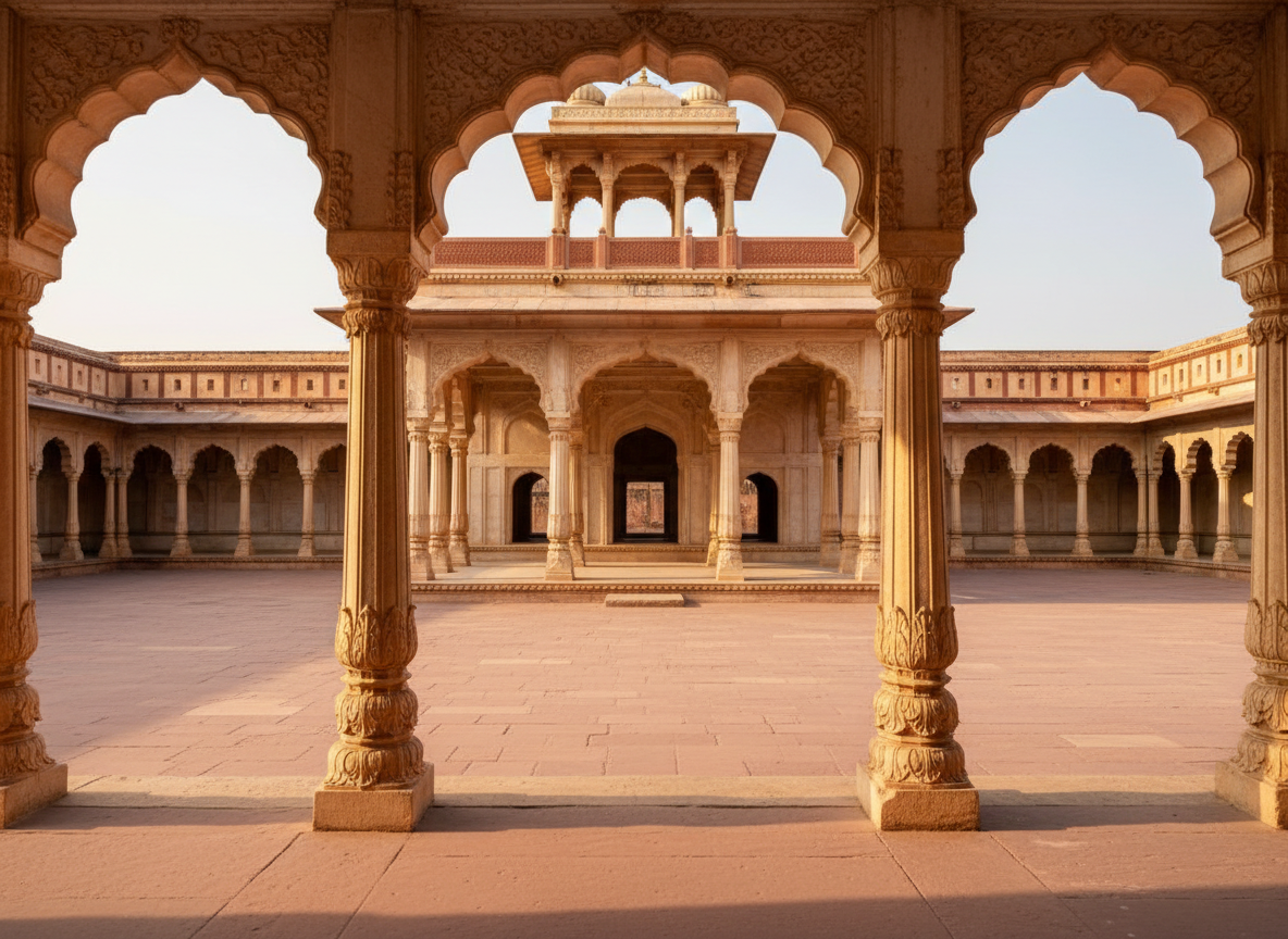 Amber Fort expansion under Sawai Jai Singh