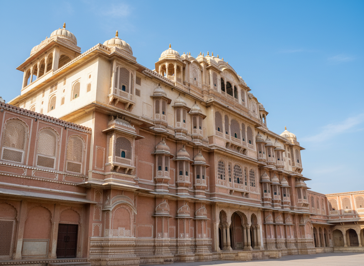 Chandra Mahal at City Palace Jaipur