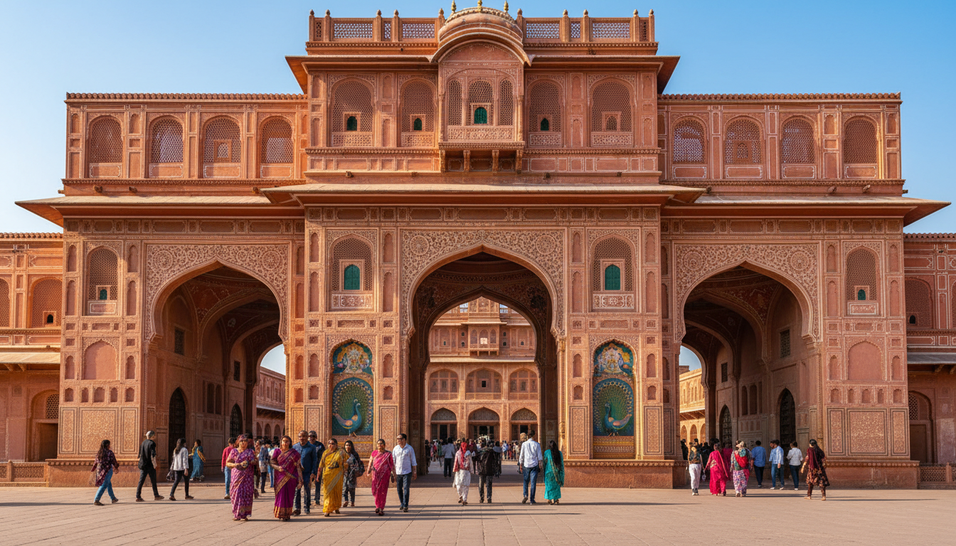 City Palace today - major tourist attraction