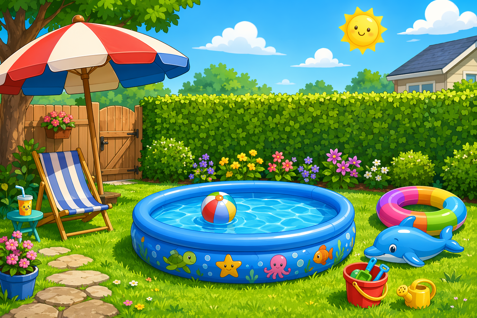 Poopy Pool Poopy Puppy