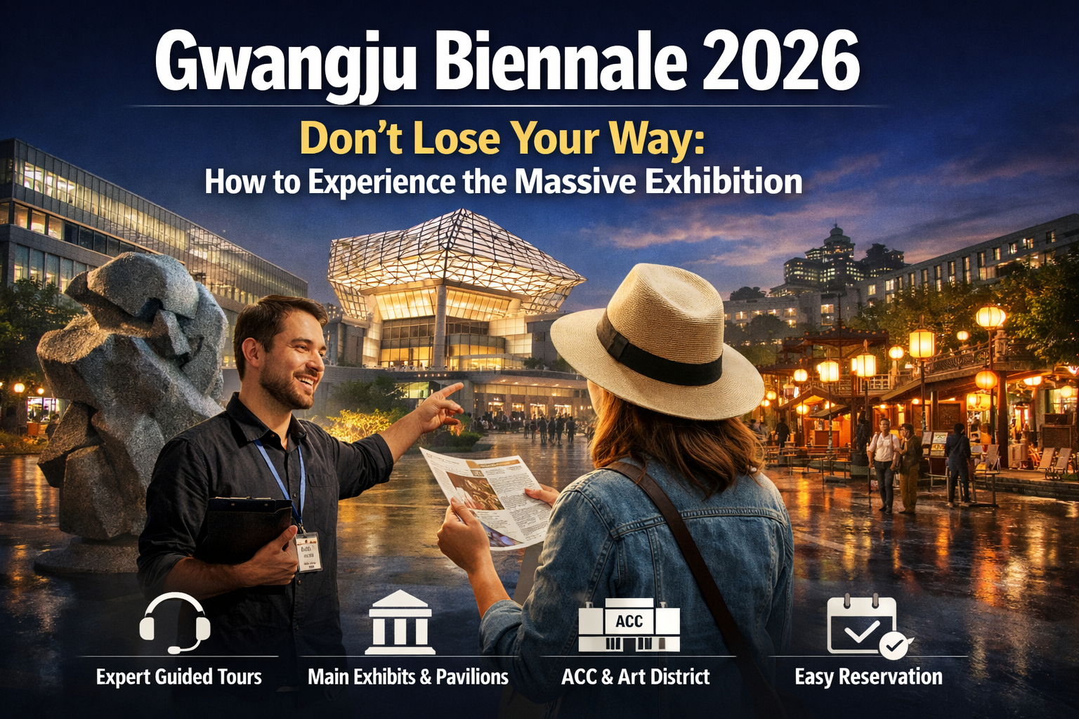 광주비엔날레 2026, 길을 잃지 마세요: 방대한 전시를 효과적으로 즐기는 법