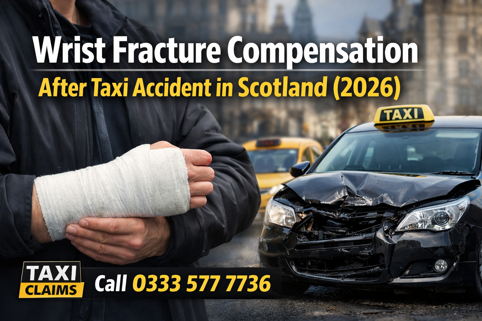 Wrist Fracture Compensation After Taxi Accident in Scotland (2026)