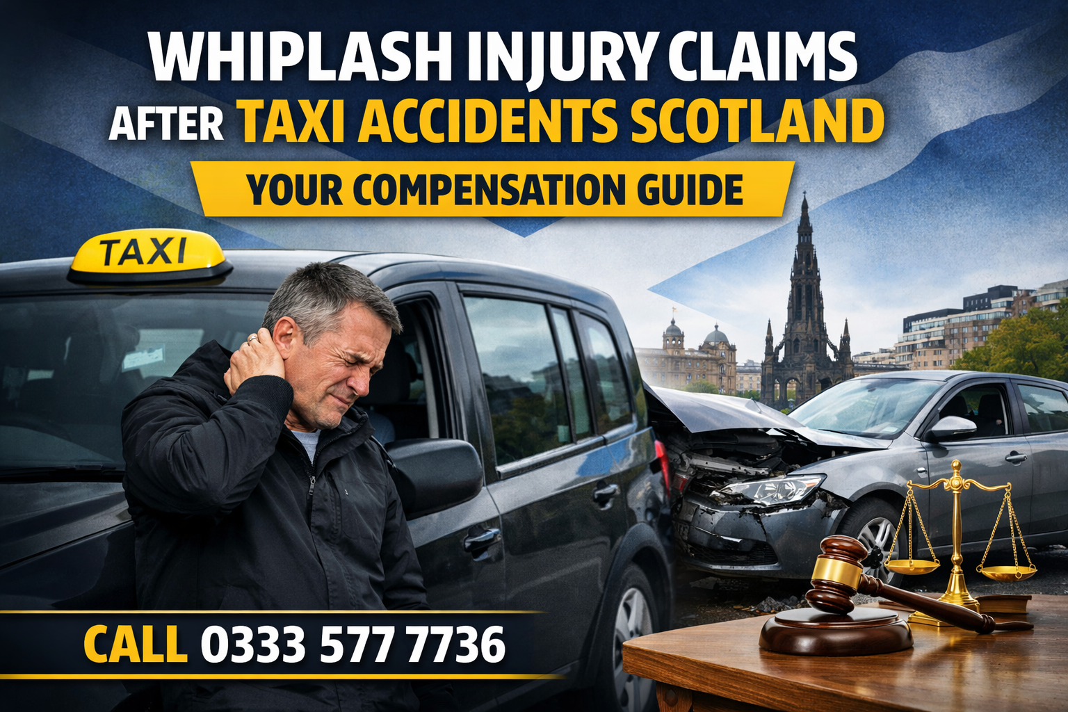 Whiplash Injury Claims After Taxi Accidents Scotland: Your Compensation Guide