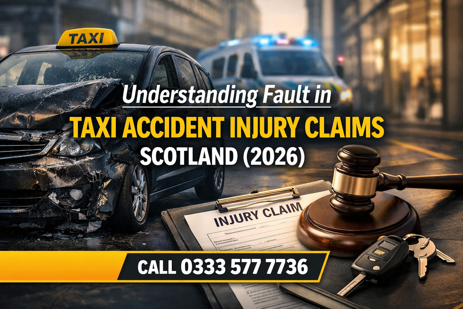 Understanding Fault in Taxi Accident Injury Claims Scotland (2026)
