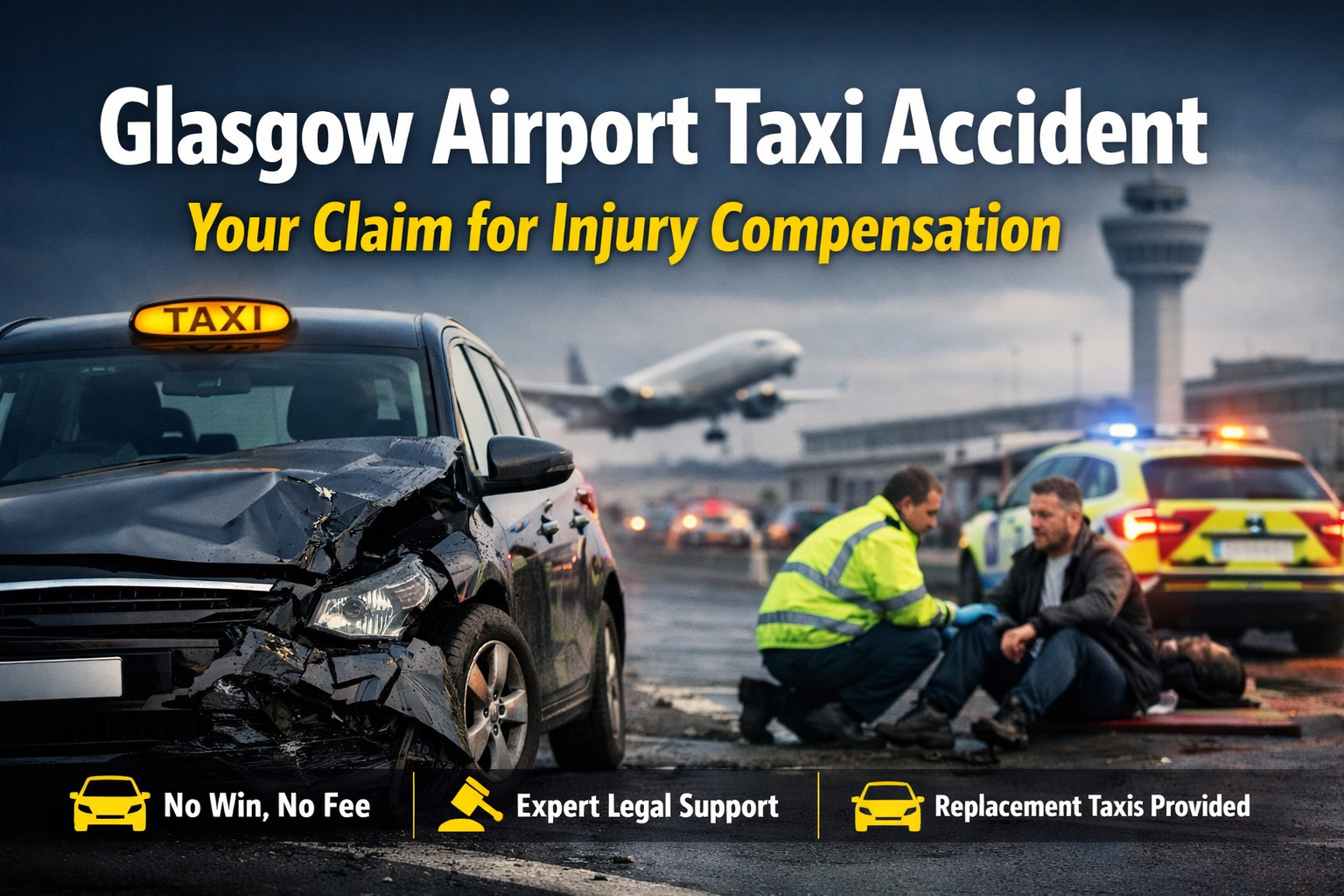 Glasgow Airport Taxi Accident: Your Claim for Injury Compensation