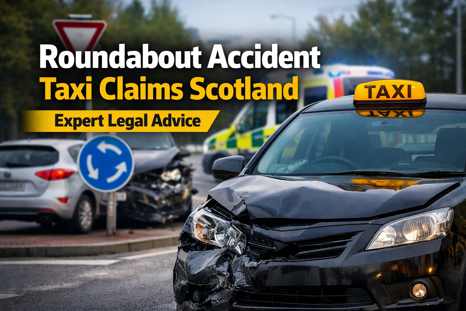 Roundabout Accident Taxi Claims Scotland: Expert Legal Advice