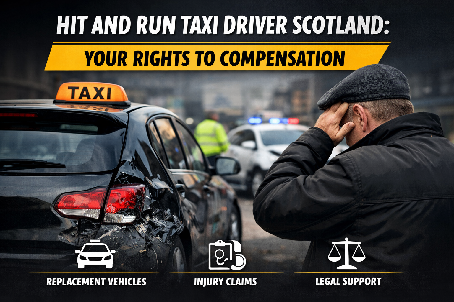 Hit and Run Taxi Driver Scotland: Your Rights to Compensation