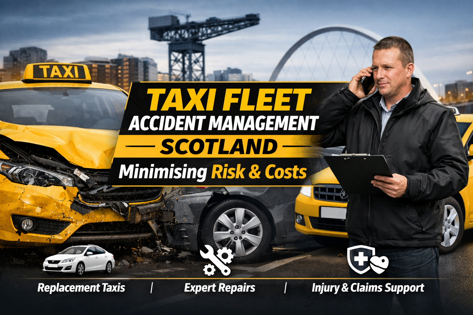 Taxi Fleet Accident Management Scotland: Minimising Risk & Costs