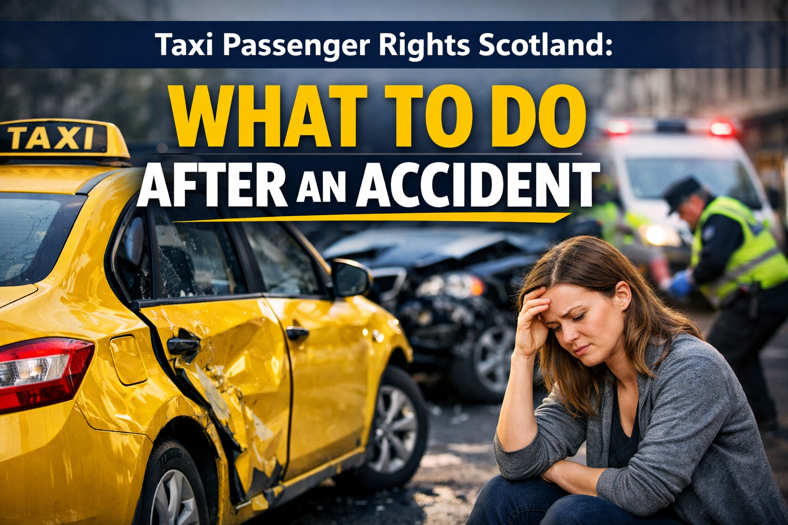 Taxi Passenger Rights Scotland: What to Do After an Accident