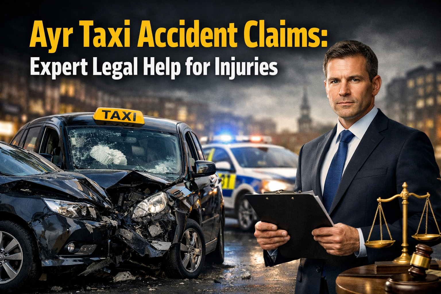 Ayr Taxi Accident Claims: Expert Legal Help for Injuries