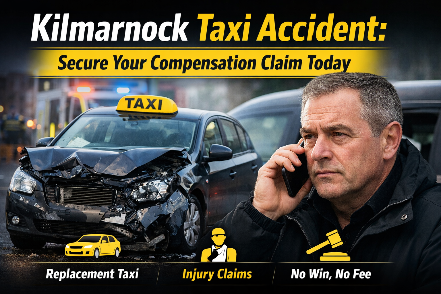 Kilmarnock Taxi Accident: Secure Your Compensation Claim Today