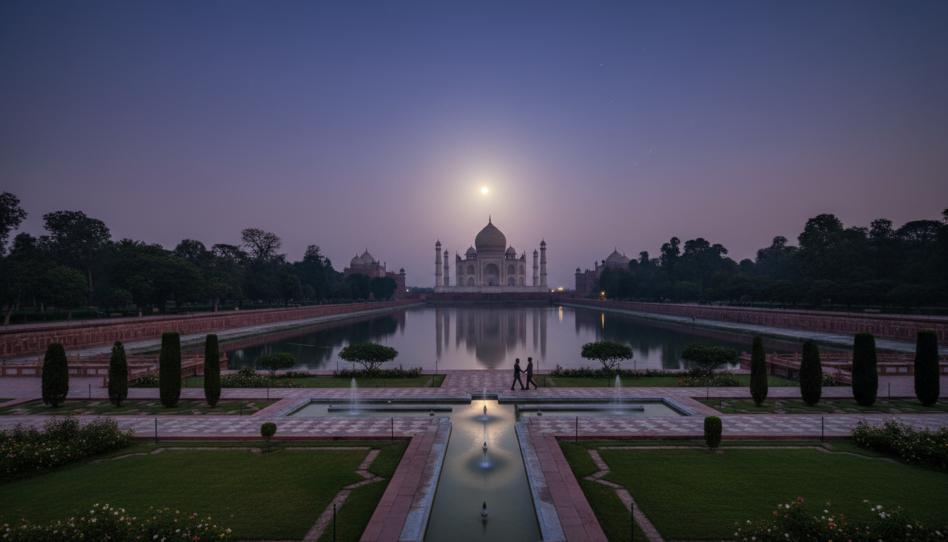 Mehtab Bagh today as a popular tourist destination