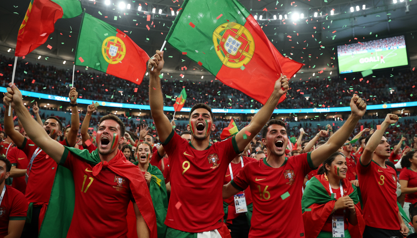Portugal fans