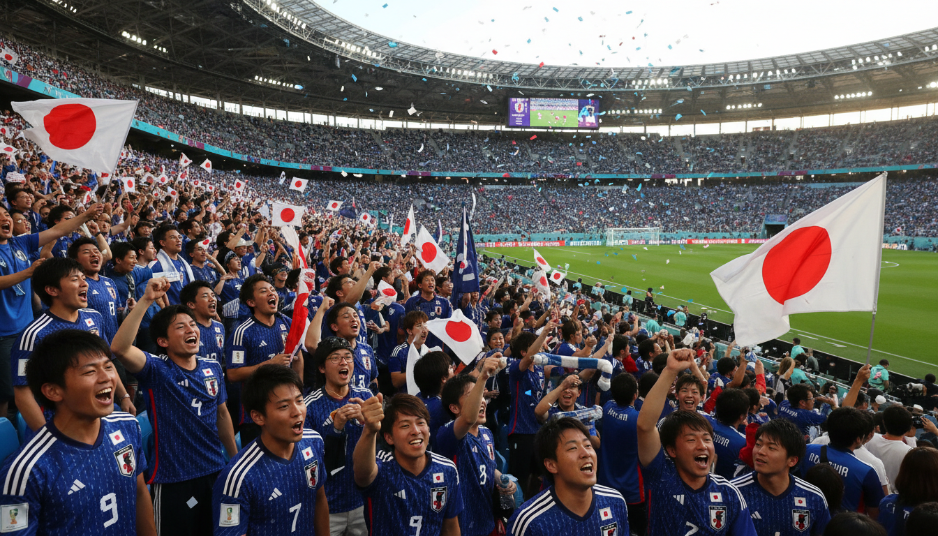 Japan fans