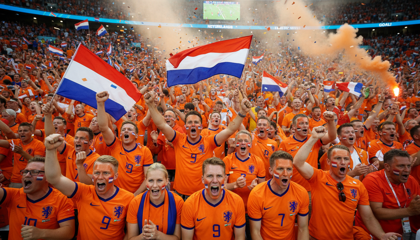 Netherlands fans
