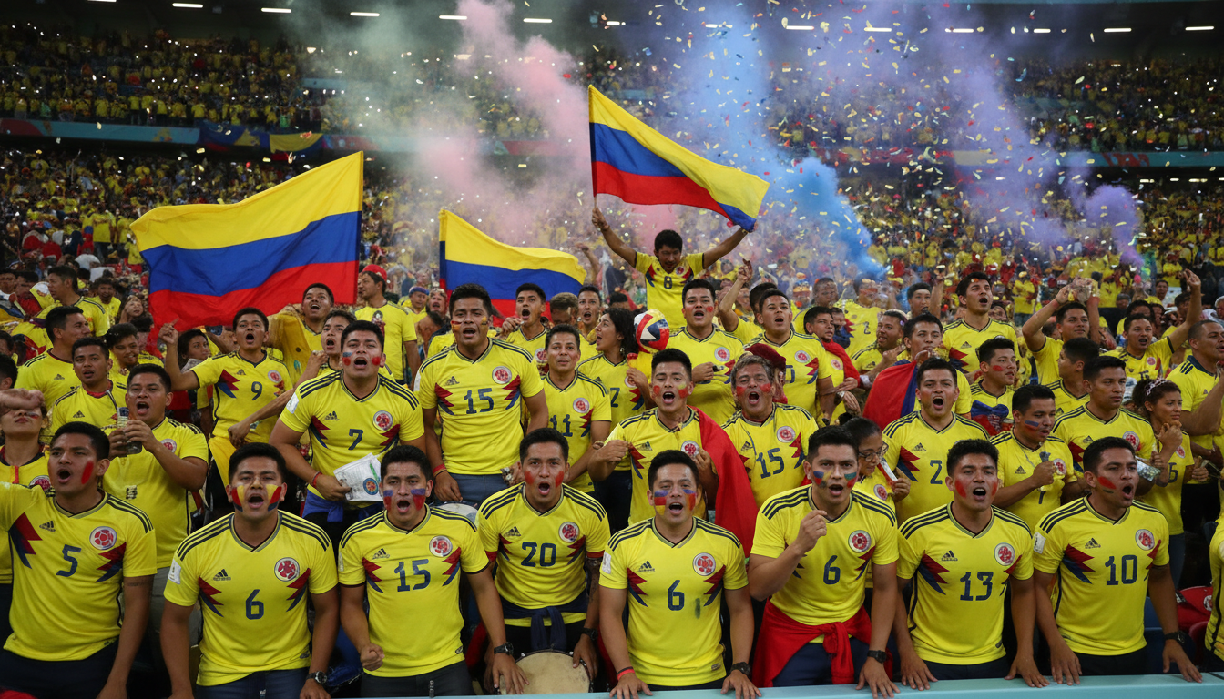 Colombia fans