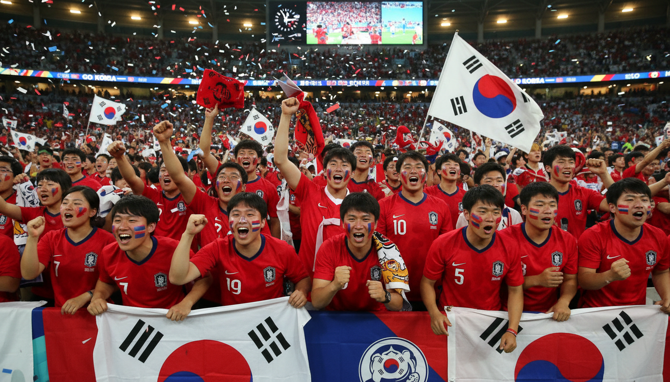 South Korea fans