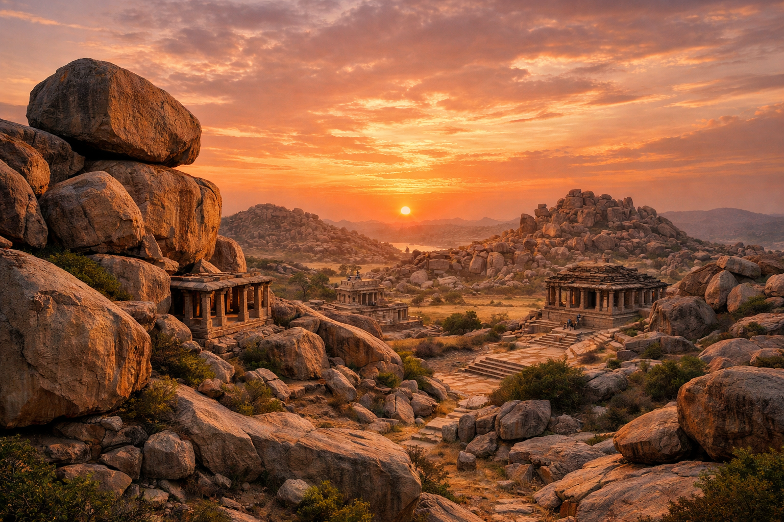 Boulder Landscape Hampi