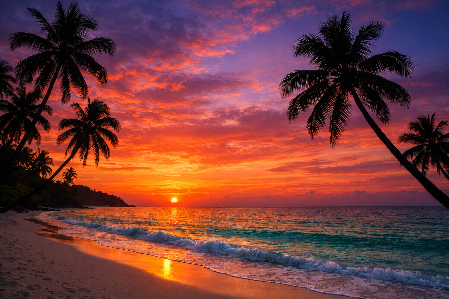 Radhanagar Beach Sunset Andaman