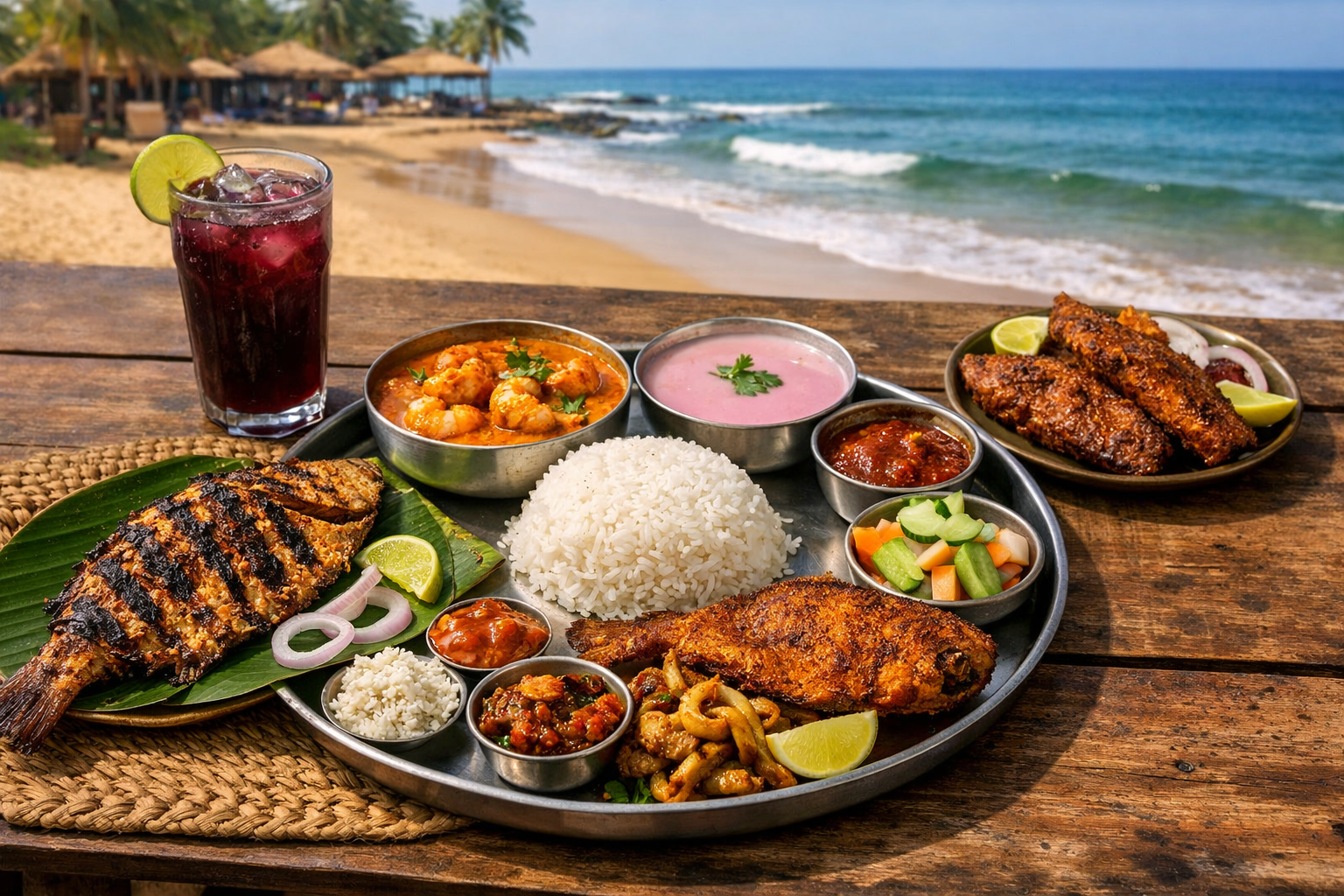 Goan Seafood Farewell Lunch