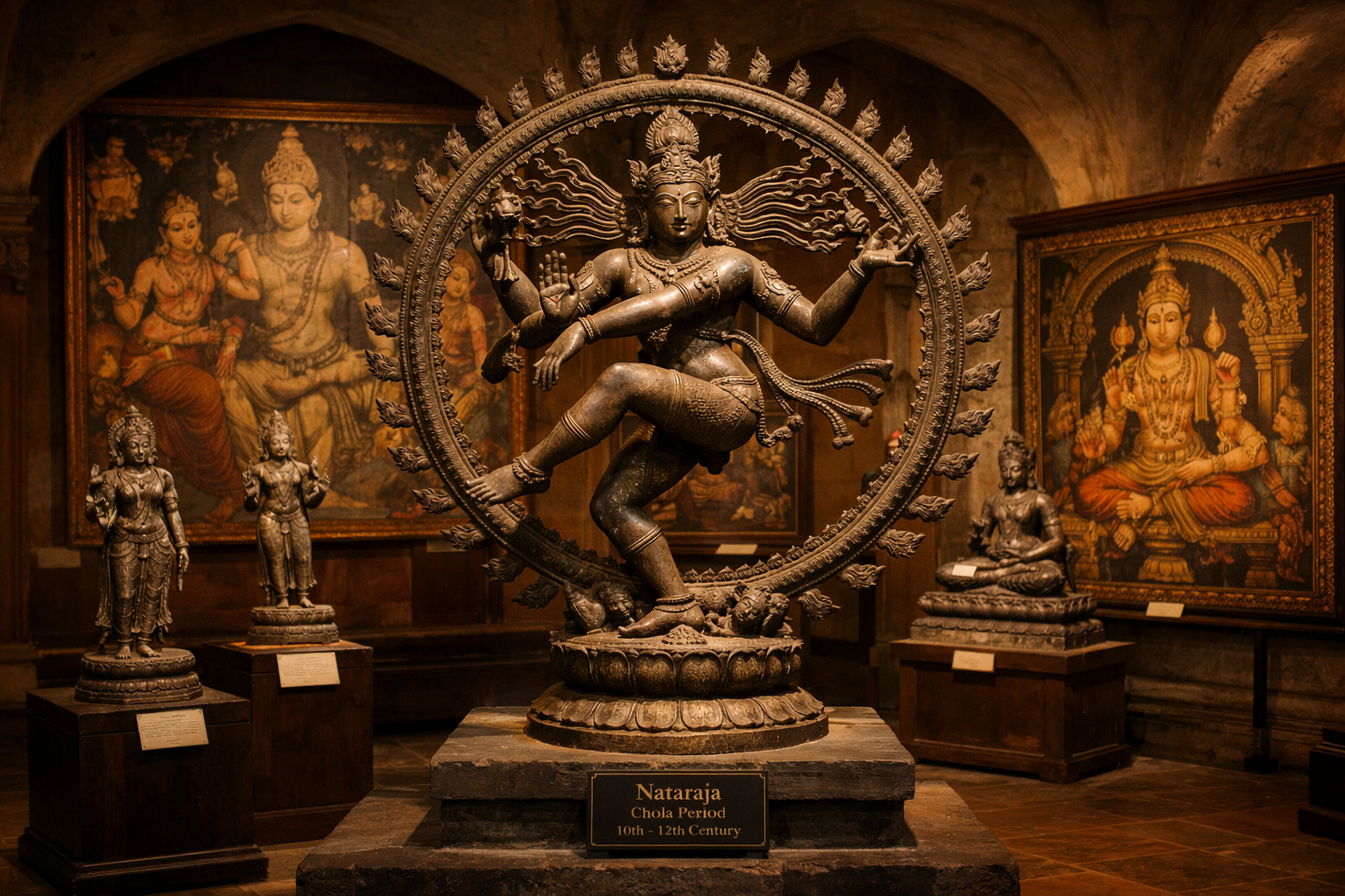 Thanjavur Art Gallery Chola Bronzes