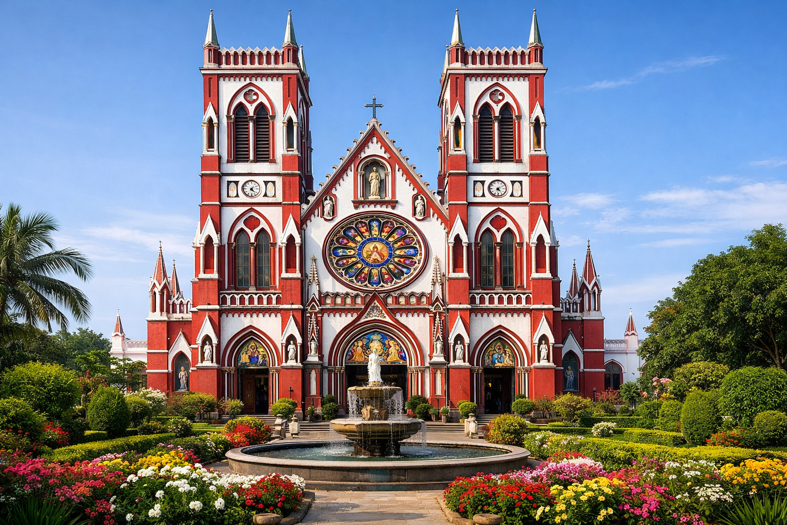 Basilica of the Sacred Heart Pondicherry