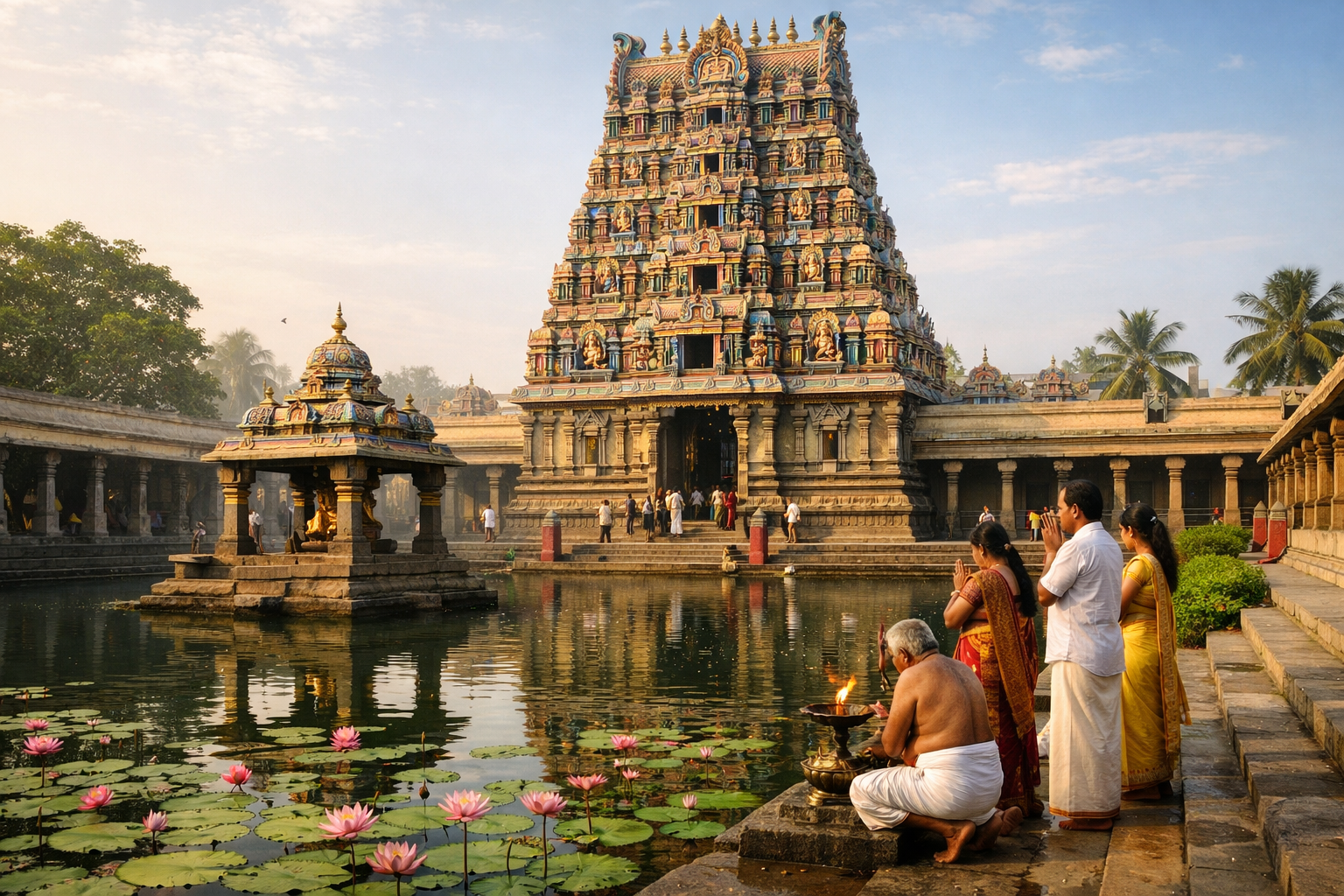 Tamil Heritage Temples Pondicherry